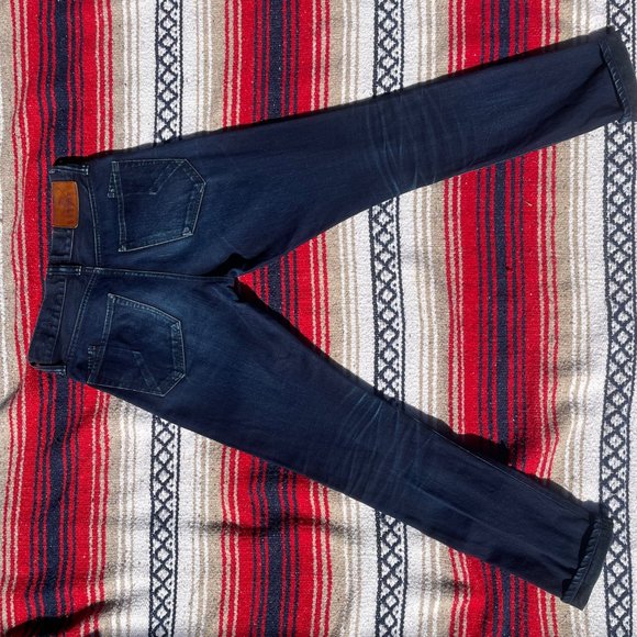 PRPS FOR SELF EDGE EL CAMINO NATURAL INDIGO/BLACK JEAN - SLIM CLASSIC - Picture 2 of 8